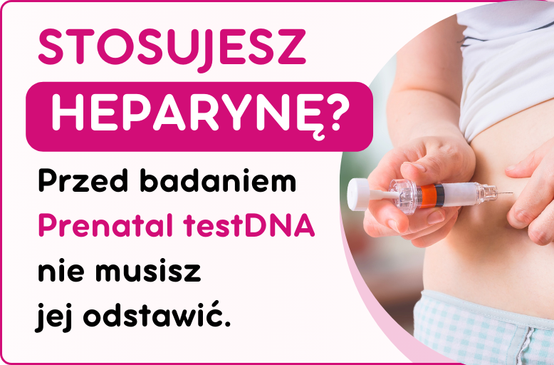 prenatal testdna nipt heparyna